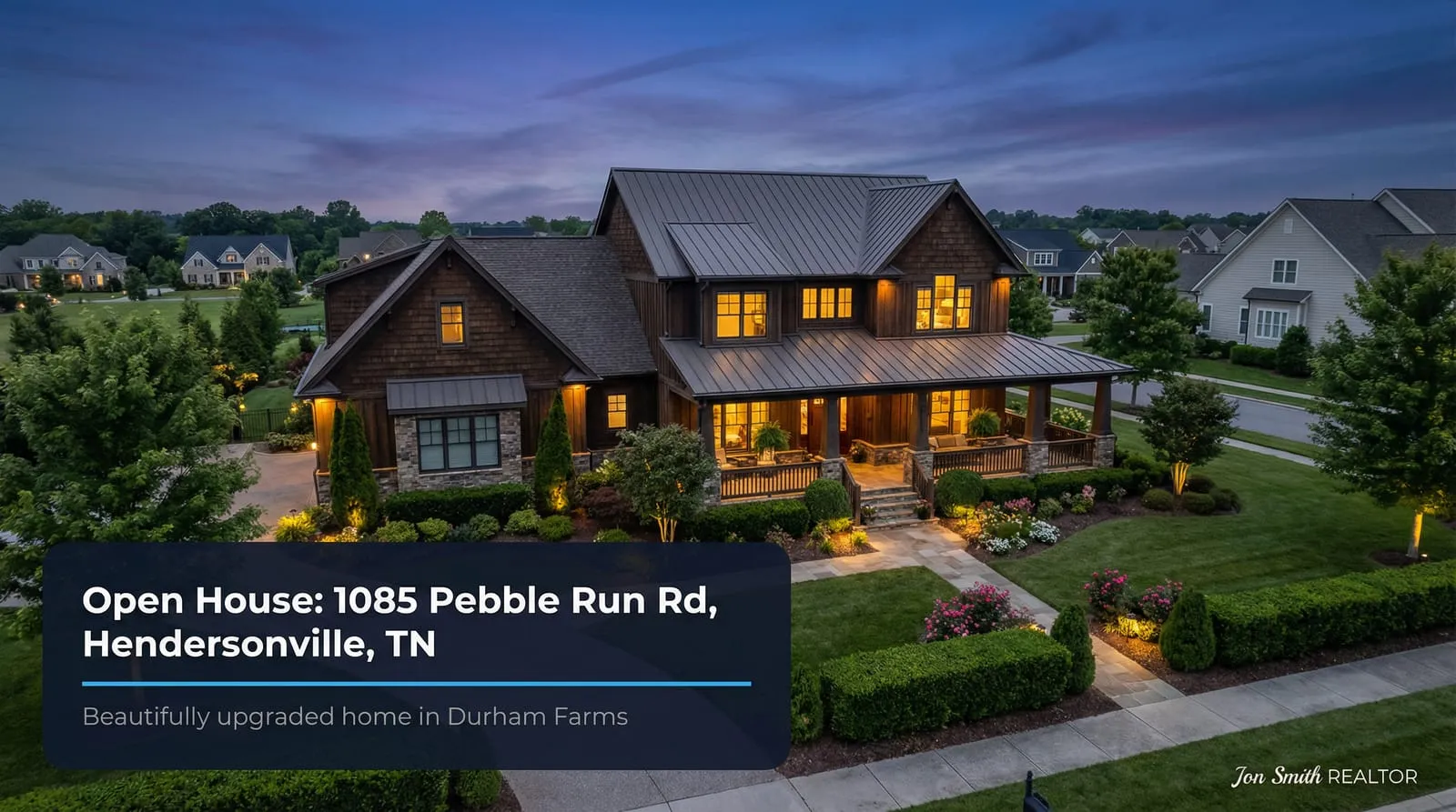 Open House: 1085 Pebble Run Rd Hendersonville, TN