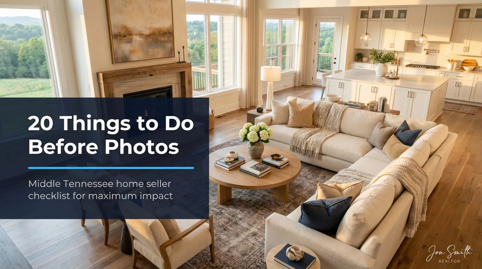 20 Things to Do Before Photos (Middle Tennessee Home Seller Checklist)
