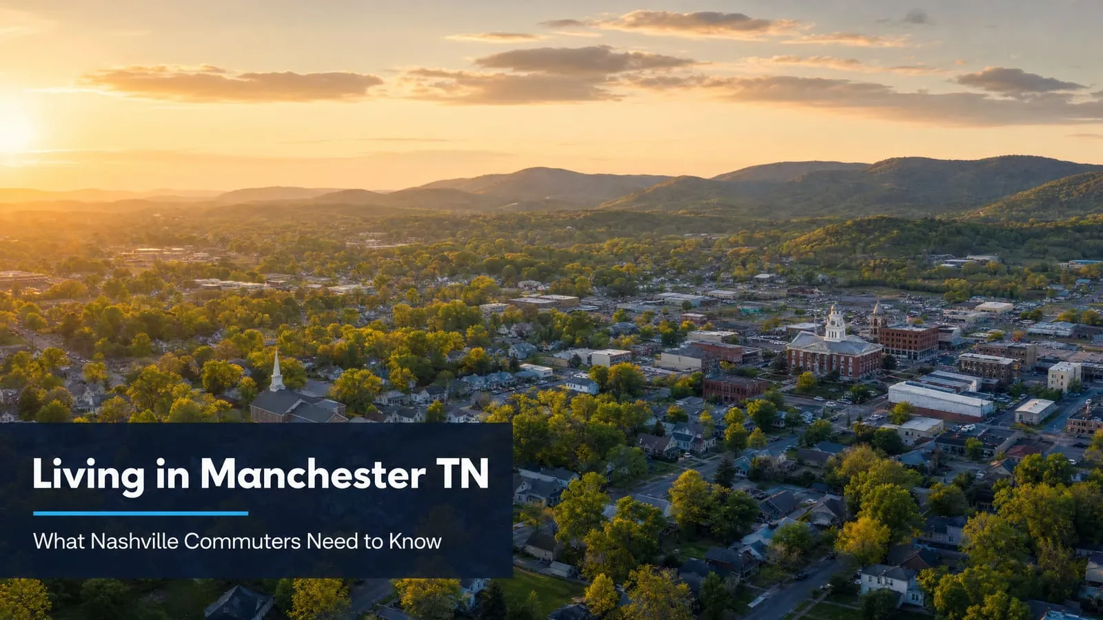 Living in Manchester TN: What Nashville Commuters Need to Know