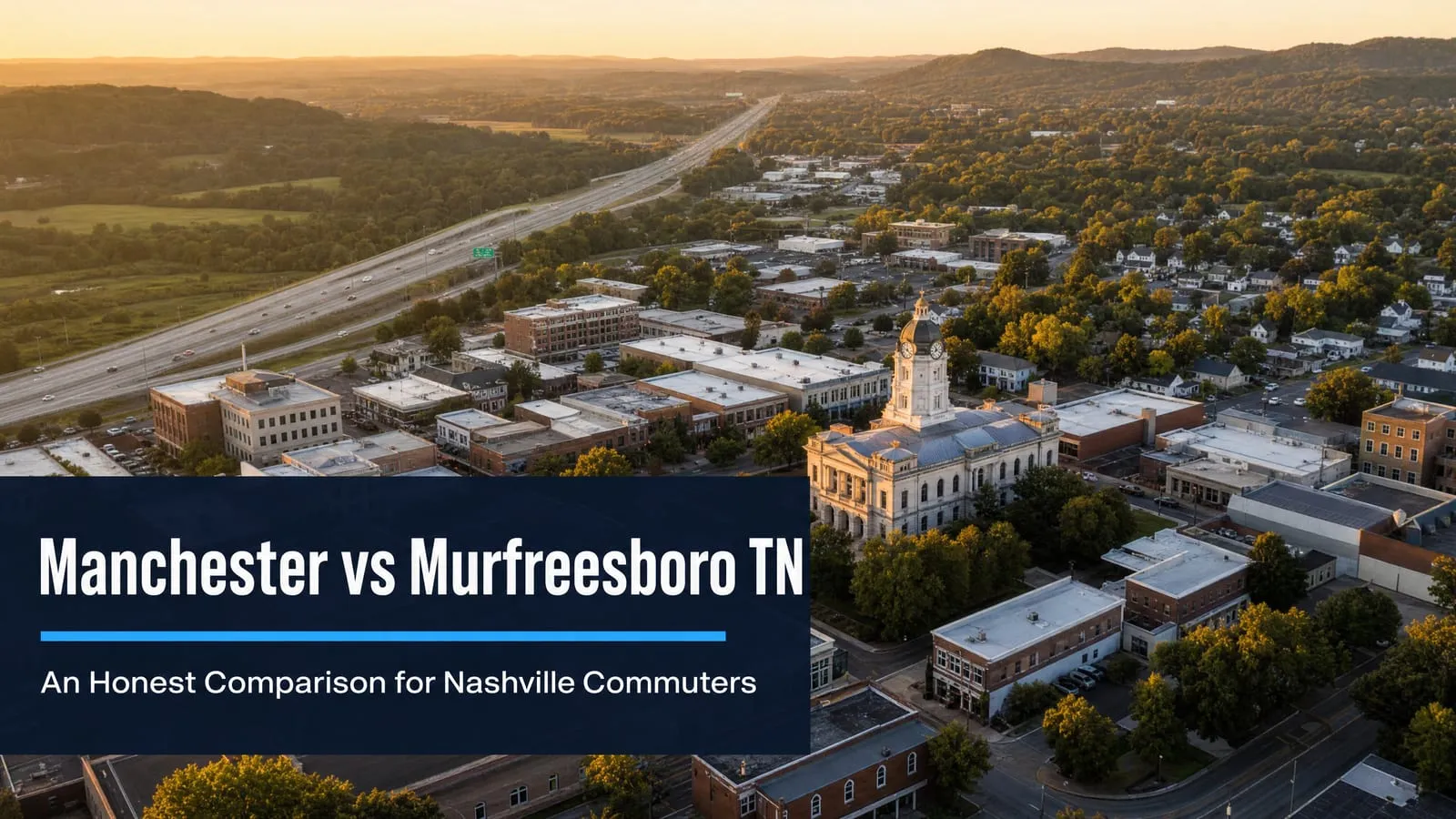 Manchester vs Murfreesboro TN: An Honest Comparison for Nashville Commuters