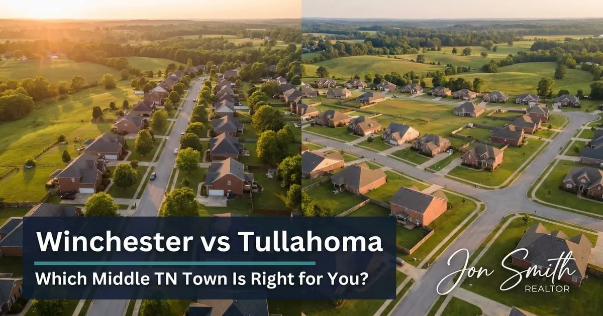 Winchester vs Tullahoma: Which Middle TN Town Is Right for You?